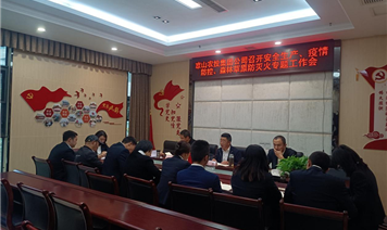 涼山農(nóng)投集團(tuán)公司黨委書(shū)記、董事長(zhǎng)張偉 組織召開(kāi)安全生產(chǎn)、疫情防控、森林草原 防滅火專(zhuān)題工作會(huì)
